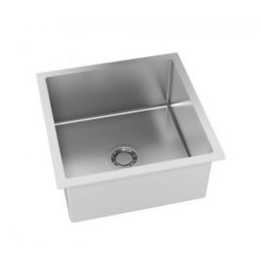 Cuba De Inox Quadratino 400 Escovada Debacco - Imagem principal - 63055f53-aee9-4368-95ea-b1eddd0b42ca