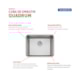 Cuba de Inox Quadrum Undermount 50x40cm Tramontina - 61be7080-21bc-4734-bb2e-1f267123dec3