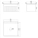 Cuba De Semi Encaixe De Porcelana Para Cozinha Cub2020c Branco Kromma 77x50x25cm - 86833ca2-c5ef-4df9-82a7-7e807dbada52