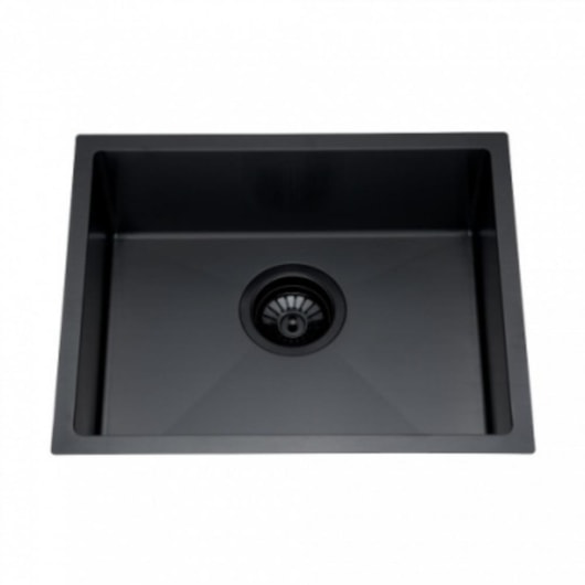 Cuba De Semi Encaixe Inox Com Válvula Para Cozinha Com Válvula Cub2013 Grafite Escovado Kromma - Imagem principal - e56e84cd-620e-449a-ac48-a621fdb87c5e