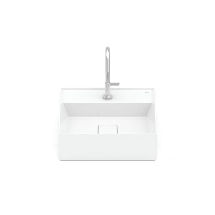 Cuba De Semi Encaixe T10 Terra Branco Roca 40x40cm