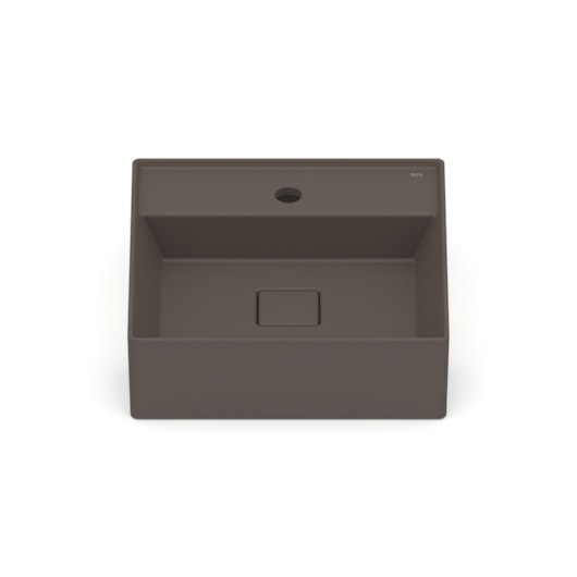 Cuba De Semi Encaixe T10 Terra Cafe Roca 40x40cm - Imagem principal - 86622647-d26c-4002-a7e0-3e56110d5636