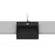 Cuba De Semi Encaixe T10 Terra Matte Black Roca 40x40cm - 83ff5c78-7435-4454-9f11-f01e3d3794de