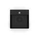 Cuba De Semi Encaixe T10 Terra Matte Black Roca 40x40cm - 908eb26f-6964-4533-9f72-947fa22c3742