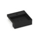 Cuba De Semi Encaixe T10 Terra Matte Black Roca 40x40cm - 67c038f0-cd13-48d2-bcac-82383d73a535
