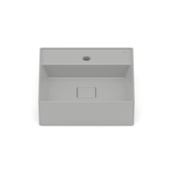 Cuba De Semi Encaixe T10 Terra Stone Roca 40x40cm