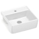 Cuba De Semiencaixe Quadrada Com Mesa Optica CQ42 42,5x42,5cm Branco Roca - 3661763f-ac05-483b-a1c7-5c2f0b9cc64a