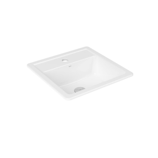 Cuba De Sobrepor Com Mesa Docol 42x42x15cm - Imagem principal - 9cc3059d-3b8b-4a50-916f-22d81b1694e1