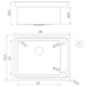 Cuba de Sobrepor Design Collection Workstation Quadrum Deep 50 em Aço Inox com misturador e acessórios Tramontina - 90d49c63-bed2-4442-b74f-34c5b13d706b