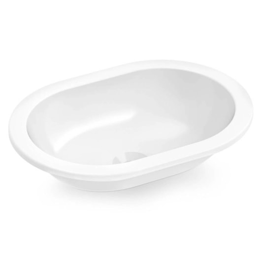 Cuba De Sobrepor E Embutir Oval 430x310  Branco Celite - Imagem principal - 0f2d0c7f-2669-4c37-b385-850ee8123bb4