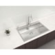Cuba De Sobrepor em Aço Inox com Acabamento Scotch Brite Quadrum Flush 70 Tramontina - ece4c4b0-f91f-42b0-b74e-af1c9c74bd4d