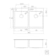 Cuba De Sobrepor Em Aço Inox Quadrum Flush Tramontina 77x51cm - e13c03bc-482e-498a-aca3-60f0f069307f