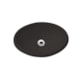Cuba De Sobrepor Oval 44x32cm Preto Celite - 6481292d-39ae-44bb-89f9-8e273c403a05