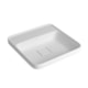 Cuba de Sobrepor Quadrada Com Mesa Slim Branco Deca 40x40cm - 11259f79-4929-48ab-8217-efc9e6d3fc3b
