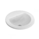 Cuba De Sobrepor Redonda 45x45cm Com Mesa L1272 Branco Deca - e58438bc-5524-44f2-96bc-bdc5bf665fff