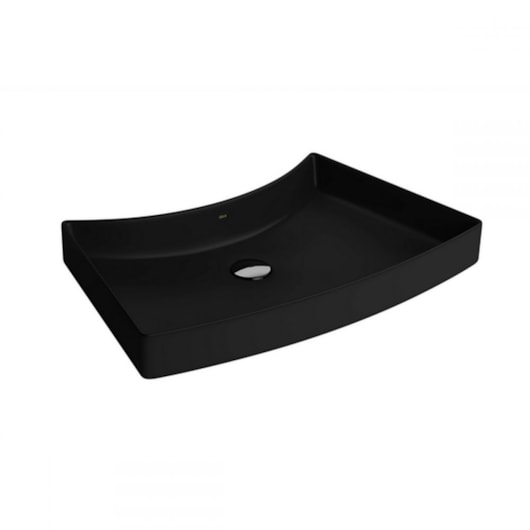 Cuba De Sobrepor Retangular 61x39cm Com Mesa L127 Ébano Fosco Deca - Imagem principal - 7a2ee75f-c411-4d4d-9e88-af64382aef1f