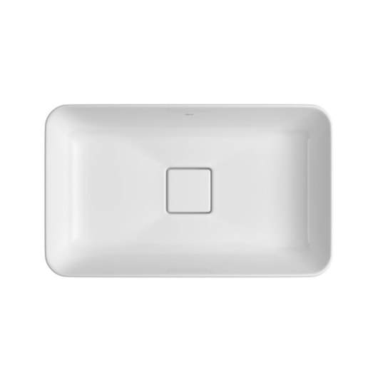 Cuba De Sobrepor Retangular Branco Deca 50cm - Imagem principal - 84910e75-bdfb-48bc-853a-e4dd105da92a