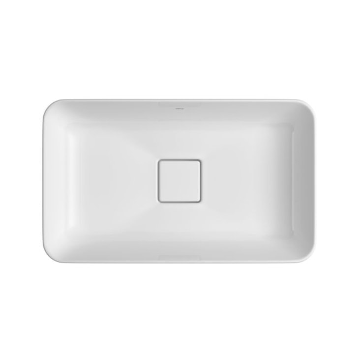 Cuba De Sobrepor Retangular Branco Deca 50cm