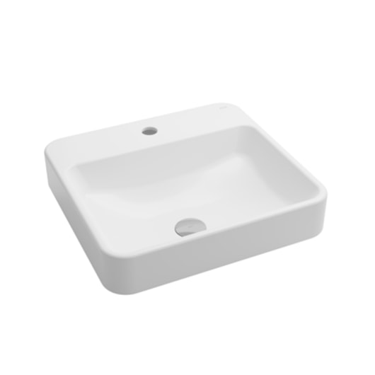 Cuba De Sobrepor Retangular Com Mesa Branco Frame 47x44x14cm Docol - Imagem principal - 86df1e92-df80-424c-b27b-7433a55a3bb3