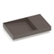 Cuba de Sobrepor Retangular Com Mesa Dash Horizon 60x38cm Café Roca - 90c45eb9-8f46-4d58-abde-14bd61750721