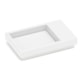 Cuba de Sobrepor Retangular Com Mesa e Tampo Skyline Horizon 60x38cm Branco Matte Roca - 6d685a90-e46d-4271-852c-29602f7a2636