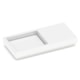 Cuba de Sobrepor Retangular Com Mesa e Tampo Skyline Horizon 80x38cm Branco Roca - 15b4e15a-1e3f-4891-aa30-9f3c30542347