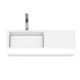 Cuba de Sobrepor Retangular Com Mesa e Tampo Skyline Horizon 80x38cm Branco Roca - 9f512d87-f83b-425e-97e4-64f6566944d3