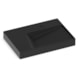 Cuba de Sobrepor Retangular com Mesa Geometric Horizon 60x42cm Matte Black Roca - 1800b6ef-852f-43da-b11d-6105cf349fbf