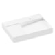 Cuba De Sobrepor Retangular Com Mesa View Horizon 60x42cm Branco Roca - b2874a74-80ba-4dd6-891b-f81cf453f2b8
