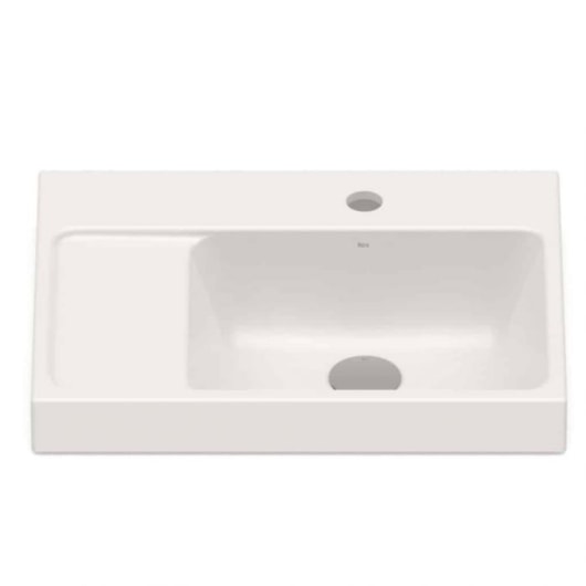Cuba de Sobrepor Retangular Optica L50 50x38cm Beige Roca - Imagem principal - 8dac2b33-3904-4cf2-bcc9-0f9d3ebb4507