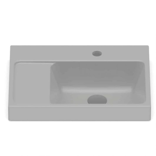 Cuba de Sobrepor Retangular Optica L50 50x38cm Stone Roca - Imagem principal - 1f1cfa26-c5d0-4cb8-a512-52e428610b43