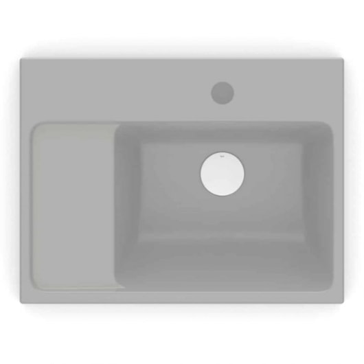 Cuba de Sobrepor Retangular Optica L50 50x38cm Stone Roca - Imagem principal - f77a0af5-9626-4f3b-8d69-25f48305399f