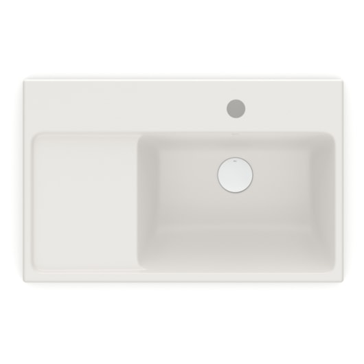 Cuba de Sobrepor Retangular Optica L60 60x38cm Beige Roca - Imagem principal - 9ee95f46-d52e-4127-99df-0490ce7bd599