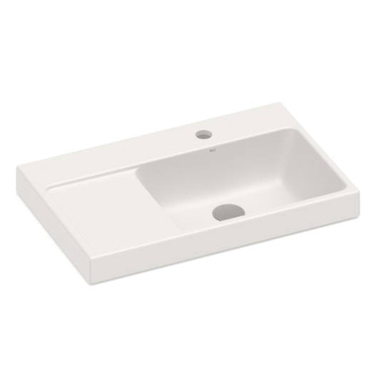 Cuba de Sobrepor Retangular Optica L60 60x38cm Beige Roca - Imagem principal - 22b30f7b-a4f8-4af6-8fce-3e932d11717e
