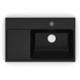 Cuba de Sobrepor Retangular Optica L60 60x38cm Matte Black Roca - a29a4222-50b5-459e-a8c0-c6f5814e3856
