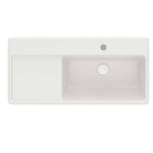 Cuba de Sobrepor Retangular Optica L80 80x38cm Beige Roca - Imagem principal - 91d072bb-ab4f-410c-b447-a3fec12ce1ef