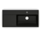 Cuba de Sobrepor Retangular Optica L80 80x38cm Matte Black Roca - ba332e8b-1d38-4496-9ea3-421b1c515a55