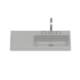 Cuba de Sobrepor Retangular Optica L80 80x38cm Stone Roca - f76e7660-1fda-4cc4-890b-42db13c9f8be