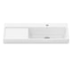Cuba De Sobrepor Retangular Optica L80 Branco Roca 8x38cm - 0dc543a5-7f98-439c-baac-e17a96ed0c5e