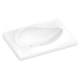 Cuba De Sobrepor Retangular Ruy Ohtake 62x45cm Branco Brilho Roca - 5c1c8137-14c1-447d-ae5a-c7958d72ca44