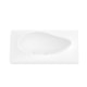 Cuba De Sobrepor Retangular Ruy Ohtake 62X45cm Branco Matte Roca - 70374f5c-8a41-4e65-872c-26c4219357c4