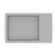 Cuba de Sobrepor Retangular Skyline Horizon Stone Roca 60x38cm - e18af7da-0f7c-4940-b766-bd626786ffc6