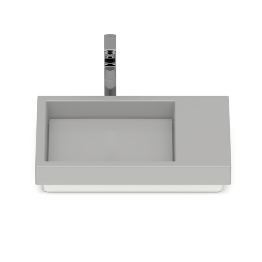 Cuba de Sobrepor Retangular Skyline Horizon Stone Roca 60x38cm - Imagem principal - d55c8c28-c539-4e5d-9a0d-7e817ce6bc1f