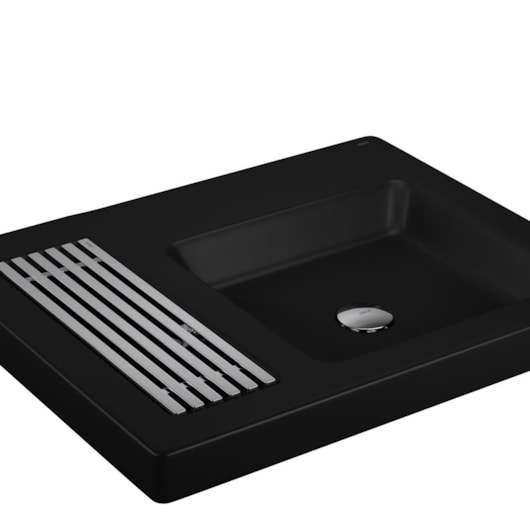 Cuba De Sobrepor Retificado L131 Ébano Fosco Deca 60,5x47,5 cm - Imagem principal - ac3c5877-8a47-45cf-98fe-3483db640604