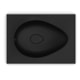Cuba De Sobrepor Ruy Ohtake 62x45cm Matte Black Roca - 0a2e2f09-1d7f-40b8-9681-bb32916e494f