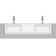 Cuba De Sobrepor Skyline Horizon Blanco Mate Roca 120x38cm - 9e232954-0761-41a8-a092-23264db586a6