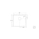 Cuba Design Collection Quadrum 45 Scotch Brite Tramontina 45x40cm - 162f784a-8e79-4030-b918-a0829857786d