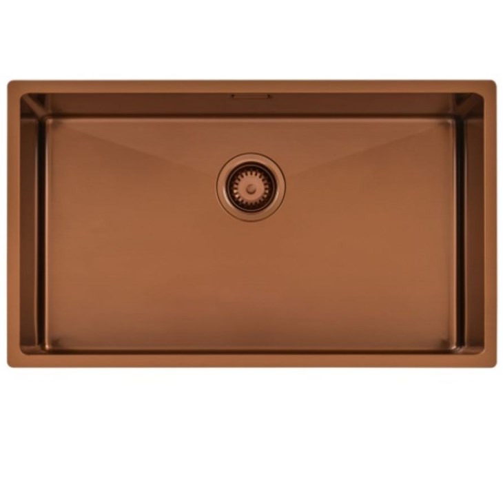 Cuba Design Collection Quadrum 70x40cm Inox Rose Gold Tramontina