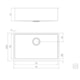 Cuba Design Collection Quadrum Farm 1C 70 com Acabamento Scotch Brite Tramontina - 7b3e4de4-7b4e-49ef-8264-621cb4236b26