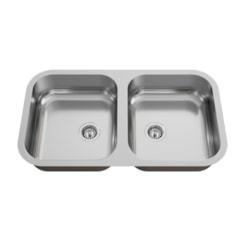 Cuba Dupla N3 Com Válvula 3.1/2 Para Lavatório De Mesa Brilho Plus Ghelplus 72x40x17cm